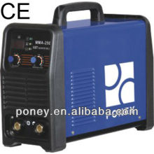 Matériel d&#39;acier portatif approuvé matériel de soudage igbt mma 250amp / machine / display / machine pour